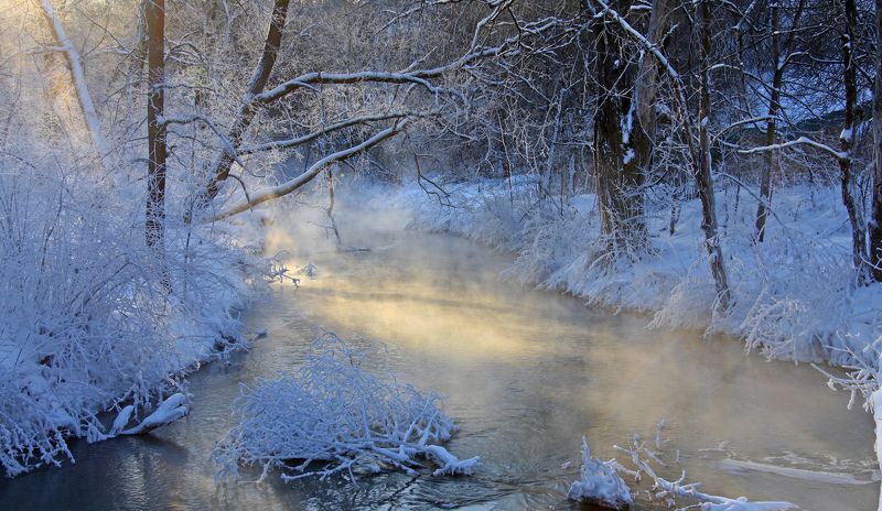 сходня река . Морозные фантазии.photo preview