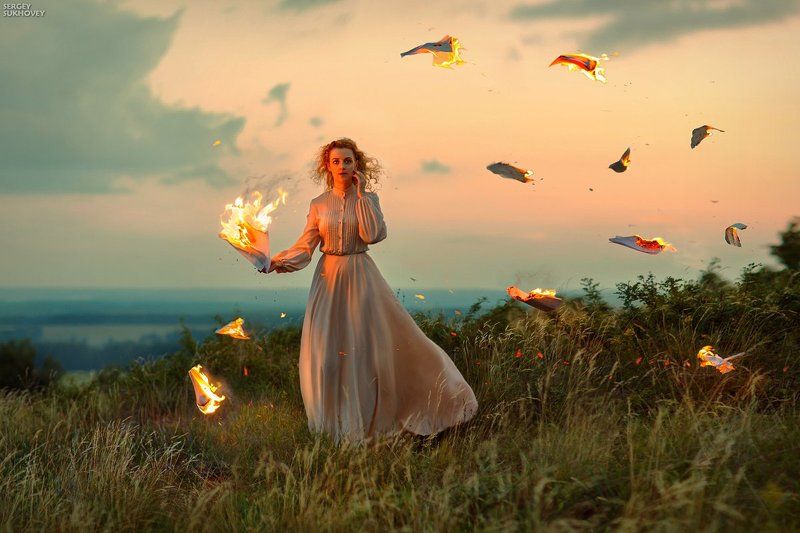 рукописи горят, рукописи не горят, рукопись, творчество, горящая бумага, горящая рукопись, закат Горят и еще как!photo preview