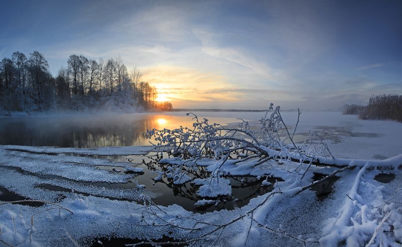 шатура святое озеро. Шатура зимой.photo preview