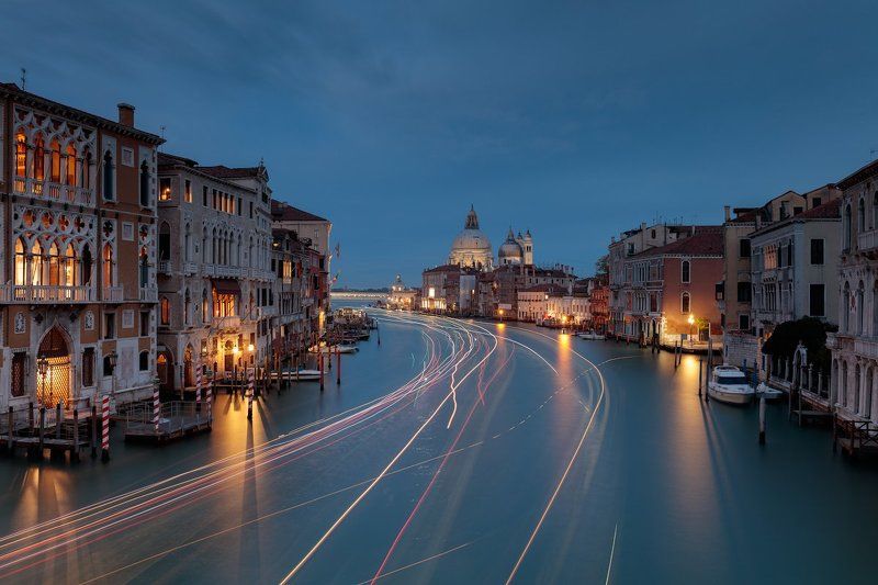 Венеция, вид с моста Академии.photo preview