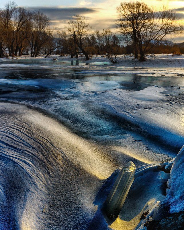 Алтай, 2017, зима, Онгудай, утро, рассвет Морозное утроphoto preview
