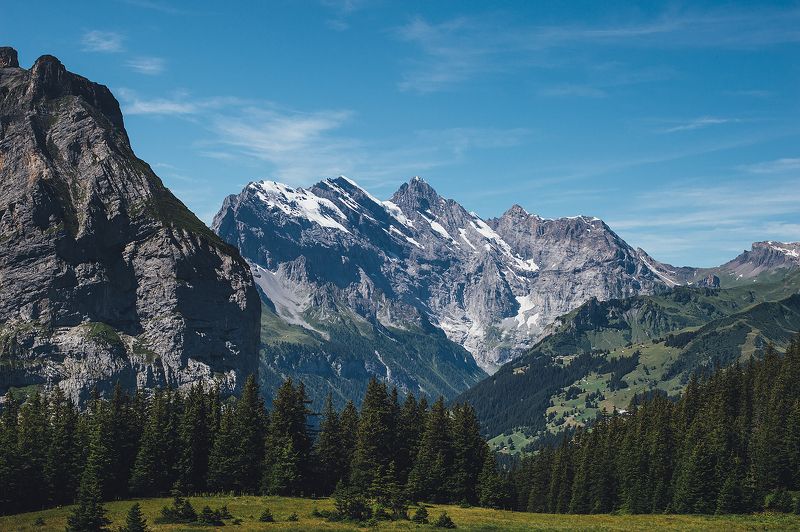 Альпы, пейзаж Летние Альпыphoto preview