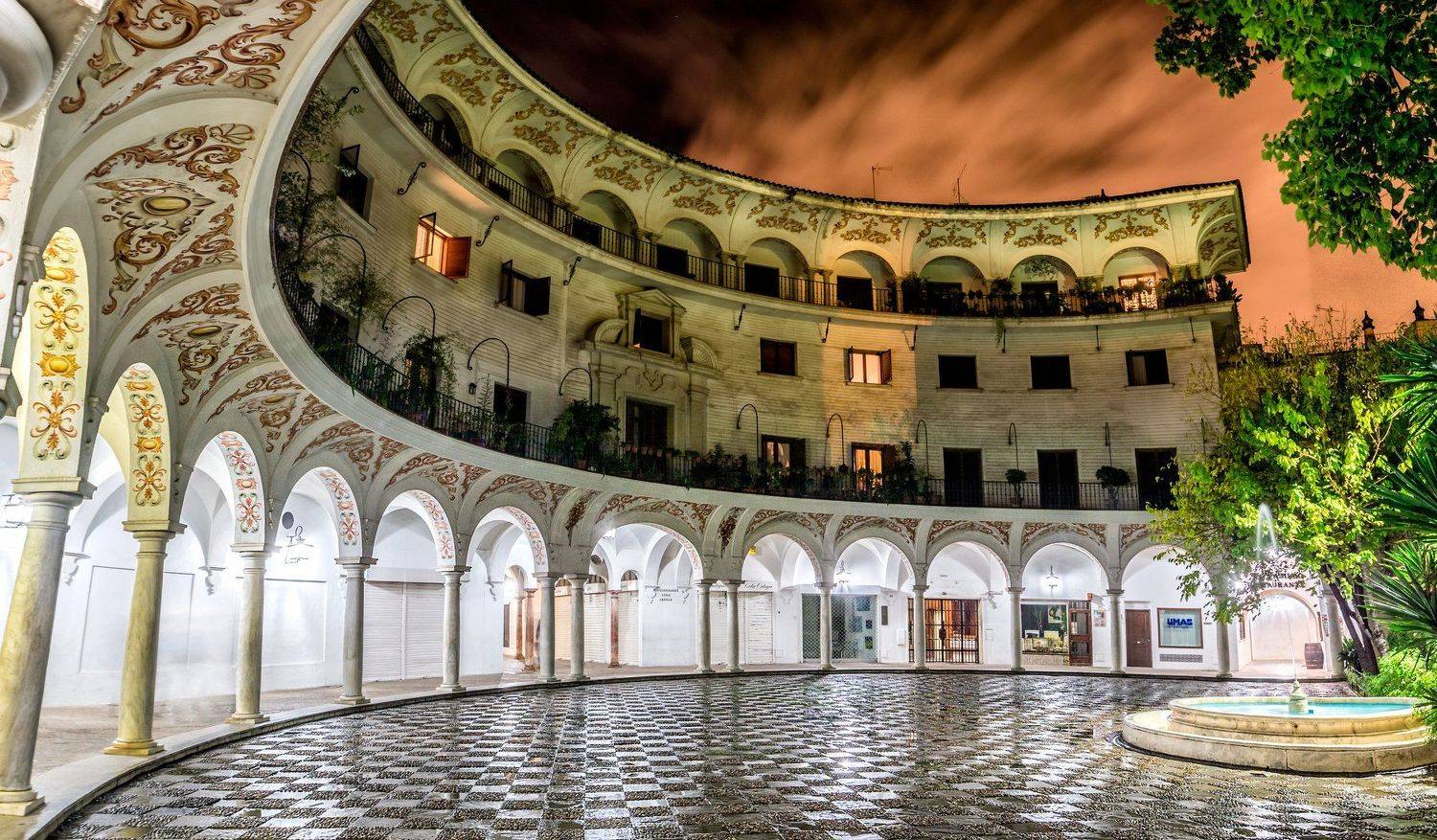 севилья, испания, seville, andalusia, spain, spanish courtyard, Виктор Голобородько