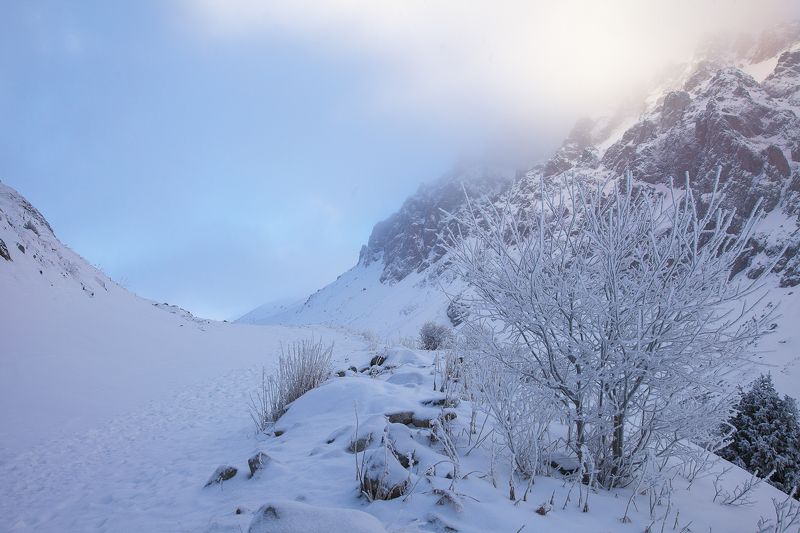 казахстан, горы, туйык су Декабрьские сюрпризы. фото превью