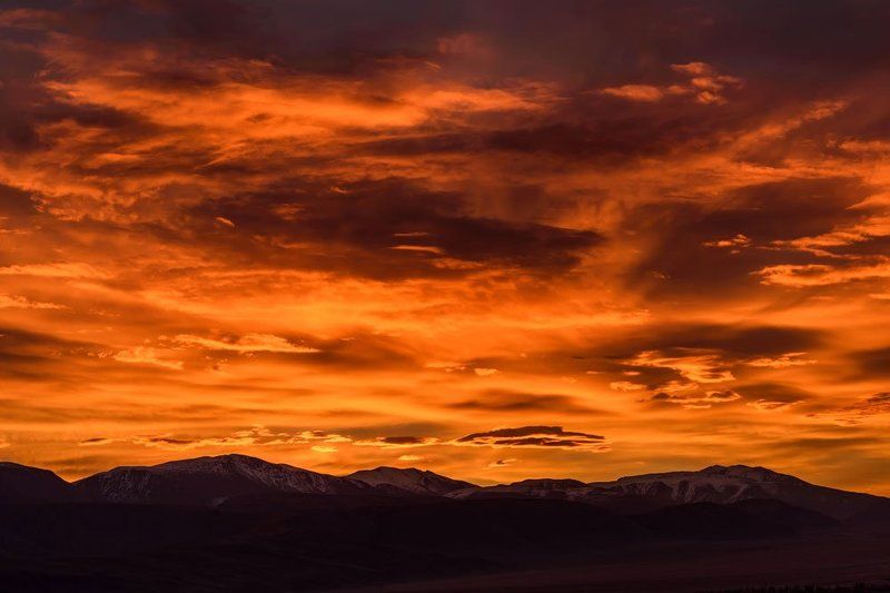 алтай, горы, рассвет Огненный рассветphoto preview