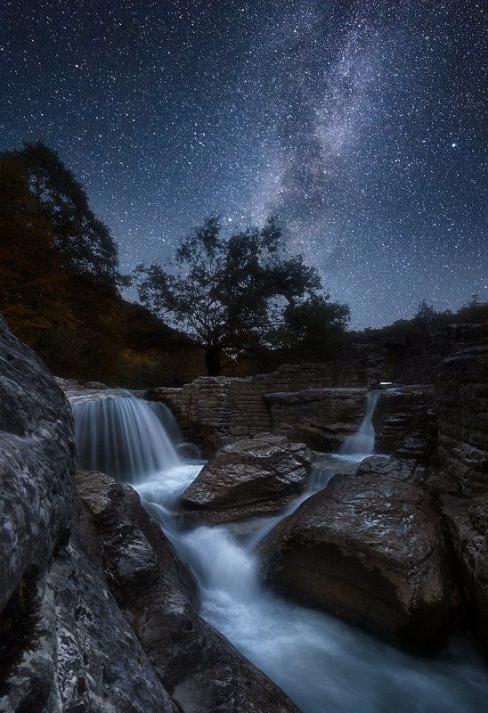 Ночь над каньоном Кинчхаphoto preview