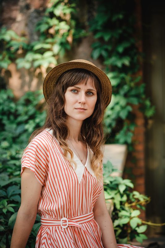 девушка портрет модель лето annromanovska girl portrait beautiful model summer Надеждаphoto preview