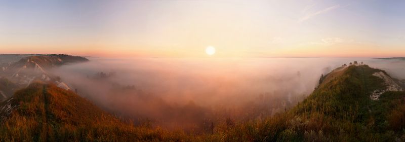 Рассвет на реке Кореньphoto preview