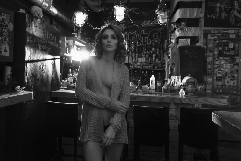 девушка, бар, вечер, соблазн Настяphoto preview