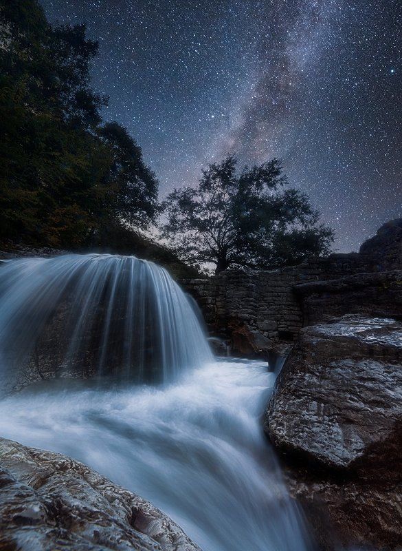 Ночь над каньоном Кинчхаphoto preview