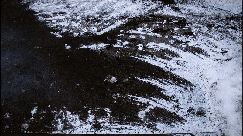 Зима, Природа, Следы, Снег Снежный холстphoto preview