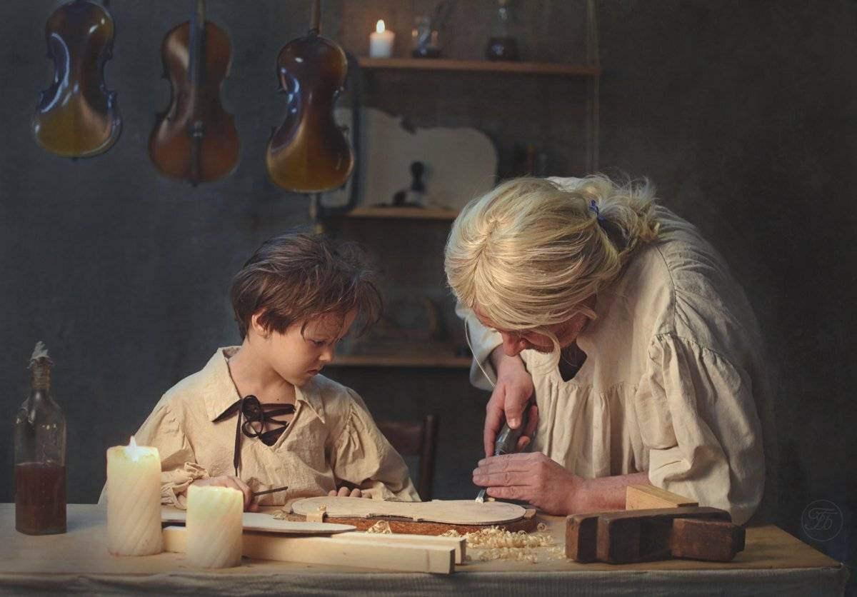 "Ученик Страдивари". Автор: Bandurov Gennadii , Bandurov Gennadii