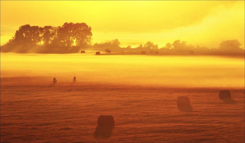 река утро рыбалка рассвет За трофеем.photo preview