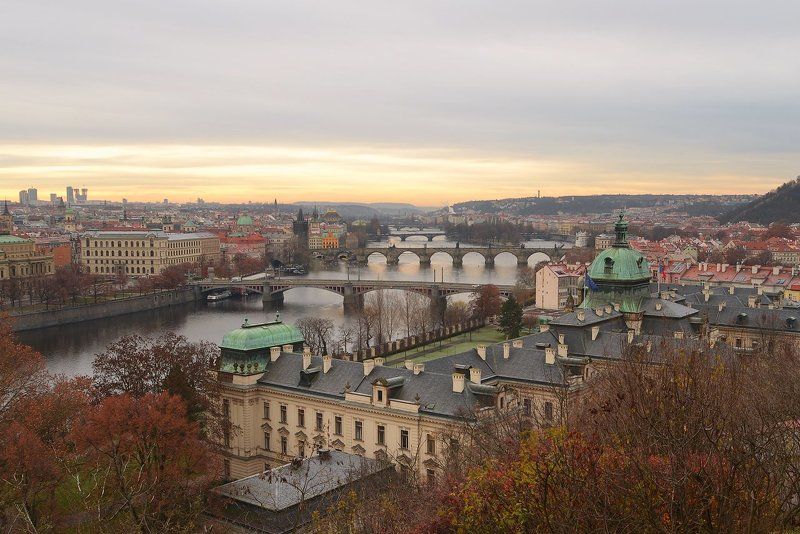 Прага, Влтава, Карлов мост photo preview