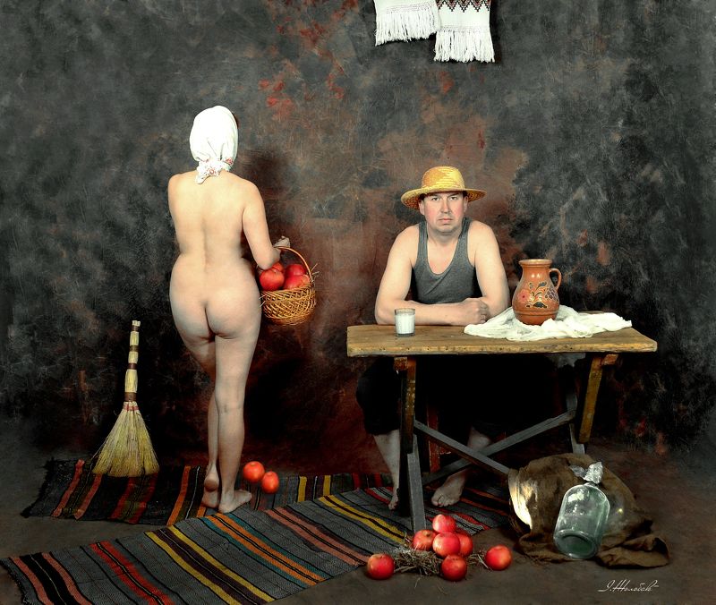 із циклу Червоні яблука поспіли- Ранокphoto preview