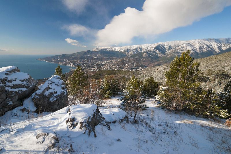 И в Ялте зима бывает...photo preview