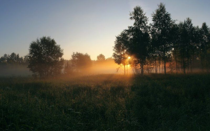 рассвет,утро Летнее утро...photo preview
