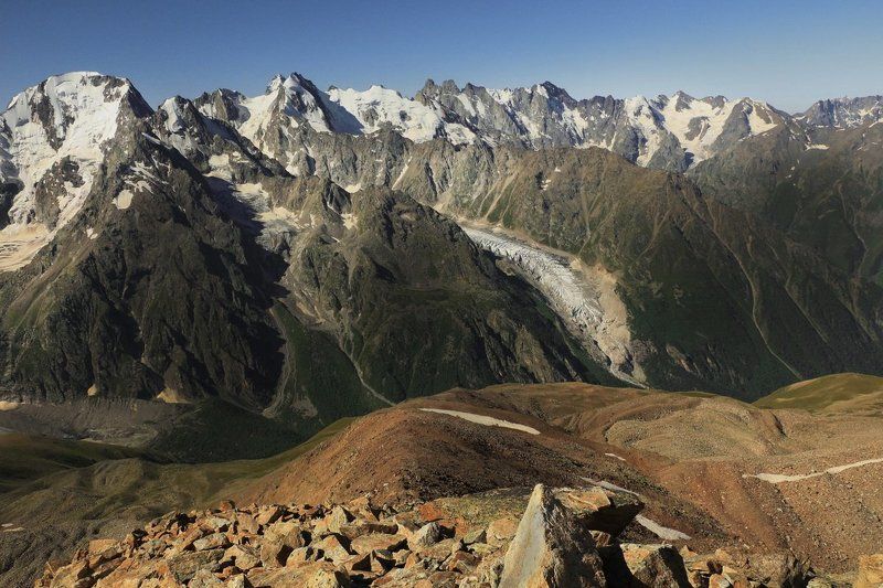 приэльбрусье, ущелье адыл су, утро, солнце Проснувшись поутруphoto preview