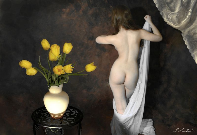 Жовті тюльпаниphoto preview