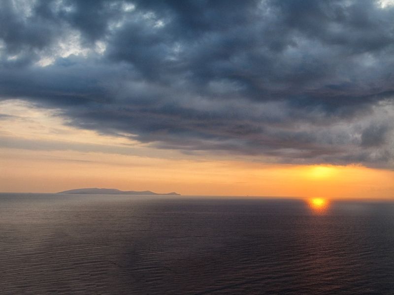 crete, sunrise, clouds, sky landscape Greetings from Eos фото превью