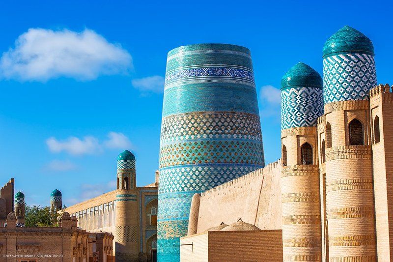 #путешествие #Узбекистан #Хива #Khiva #средневековыйгород Хива - сияющая жемчужина посреди пустыниphoto preview