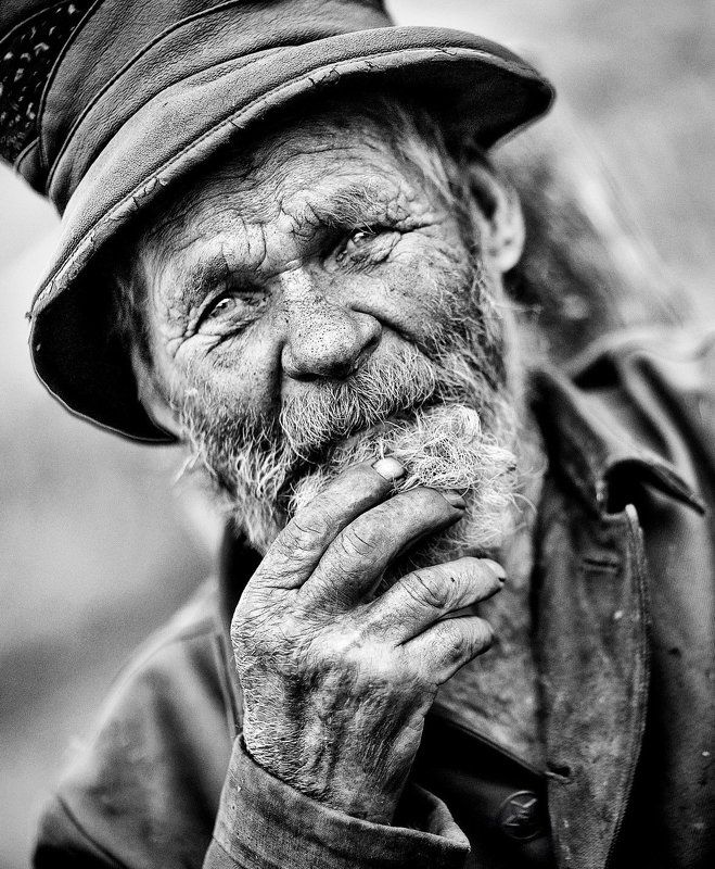 Портрет, лица, жанровый портрет, Roman Mordashev photography, Черно белая фотография Лепреконphoto preview