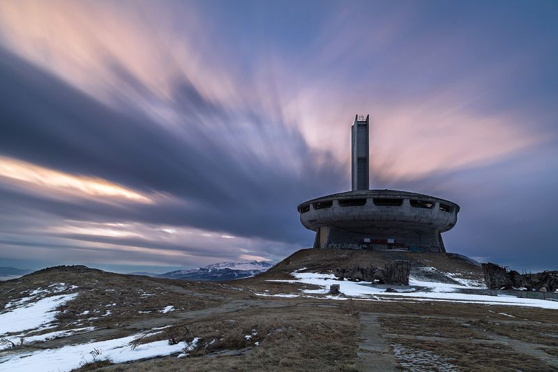 architecture, balkan, beautiful, bulgaria, buzludzha, cloud, communism, construction, history, kazanlak, landscape, long exposure, memorial, monument, mountain, nature, outdoor, park, past, peak, ruin, sculpture, sky, snow, sumset, symbol, travel, view, w Buzludzhaphoto preview