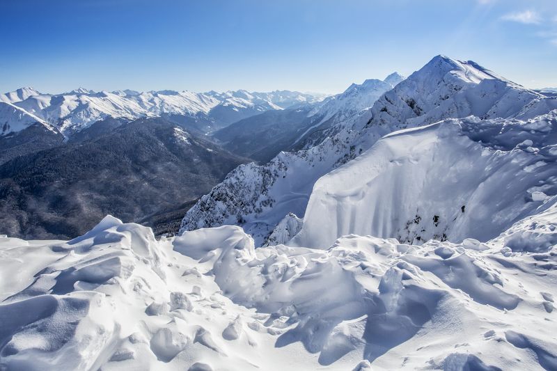 сочи роза пик Вид с Роза Пикphoto preview