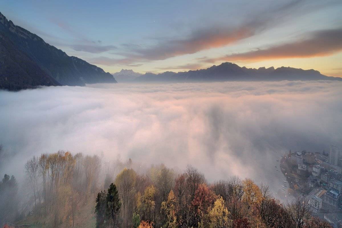 Про нашу многоярусную жизнь. Автор: Матвеев Николай пейзаж,природа,путешествия,монтрё, Матвеев Николай