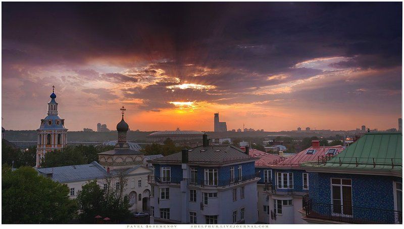 москва, ран, андреевский монастырь, набережная, 54, shelphur, вечер ***photo preview