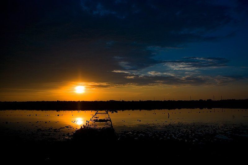 мойнаки, грязи, закат Apocalypse Sunset...photo preview