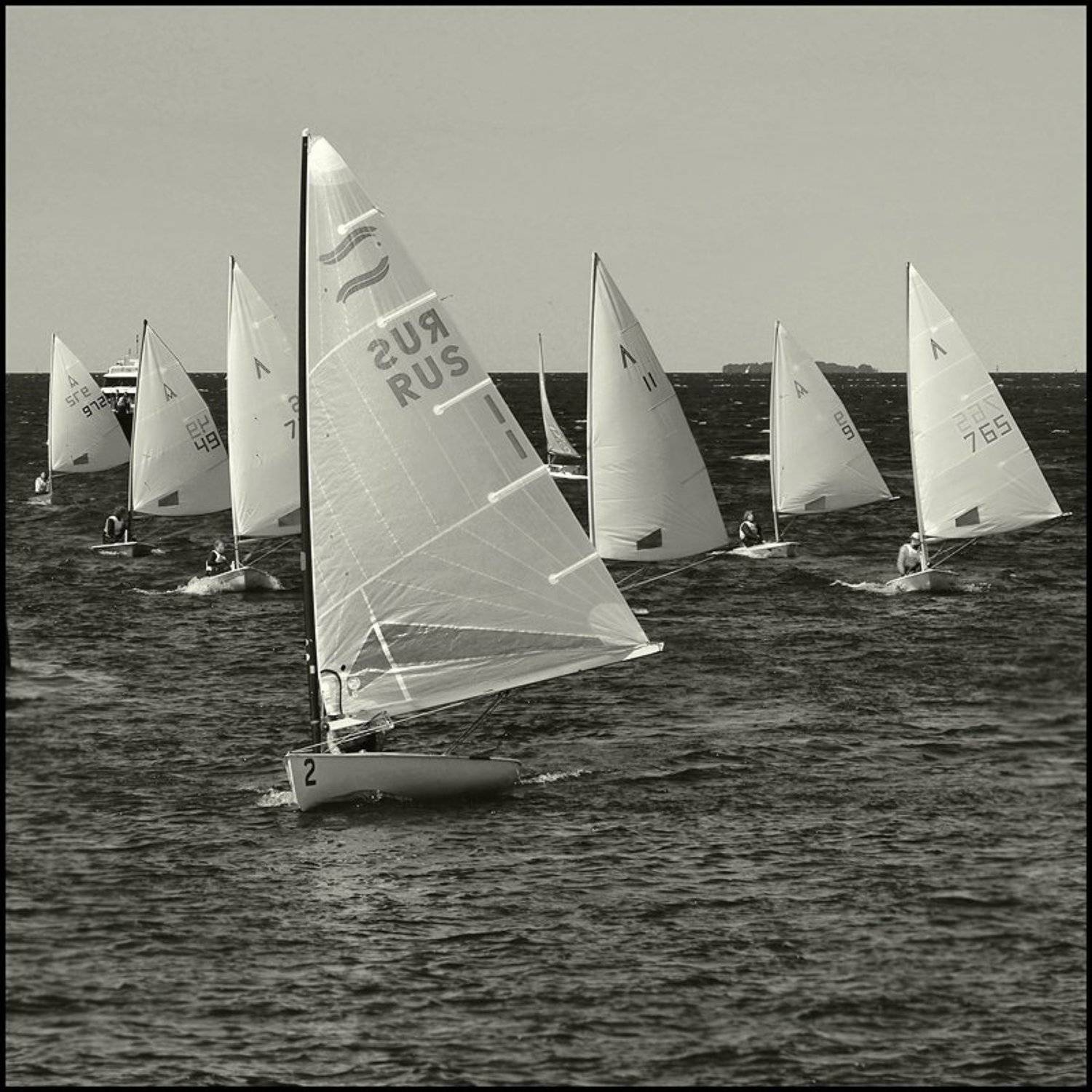 Регата. Автор: Андрей Литов ргата, яхты, Андрей Литов