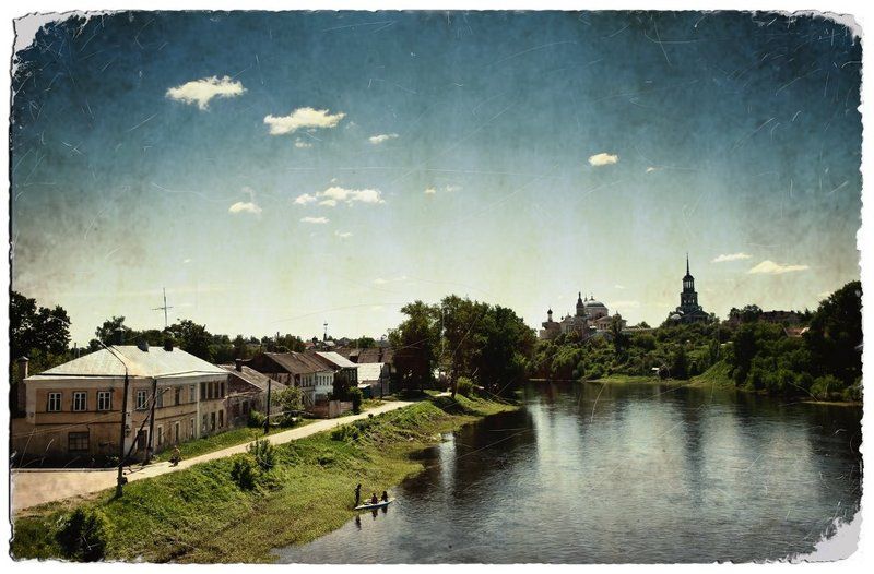 город, стилизация, торжок \