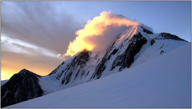 алтай, маашей-баши. Ранним утром.photo preview