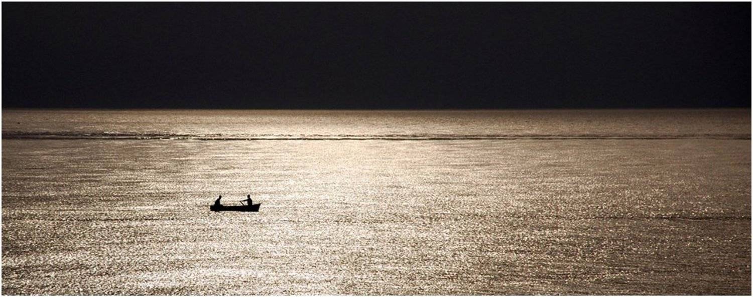 утро, лодка, море_черное, VictorSe