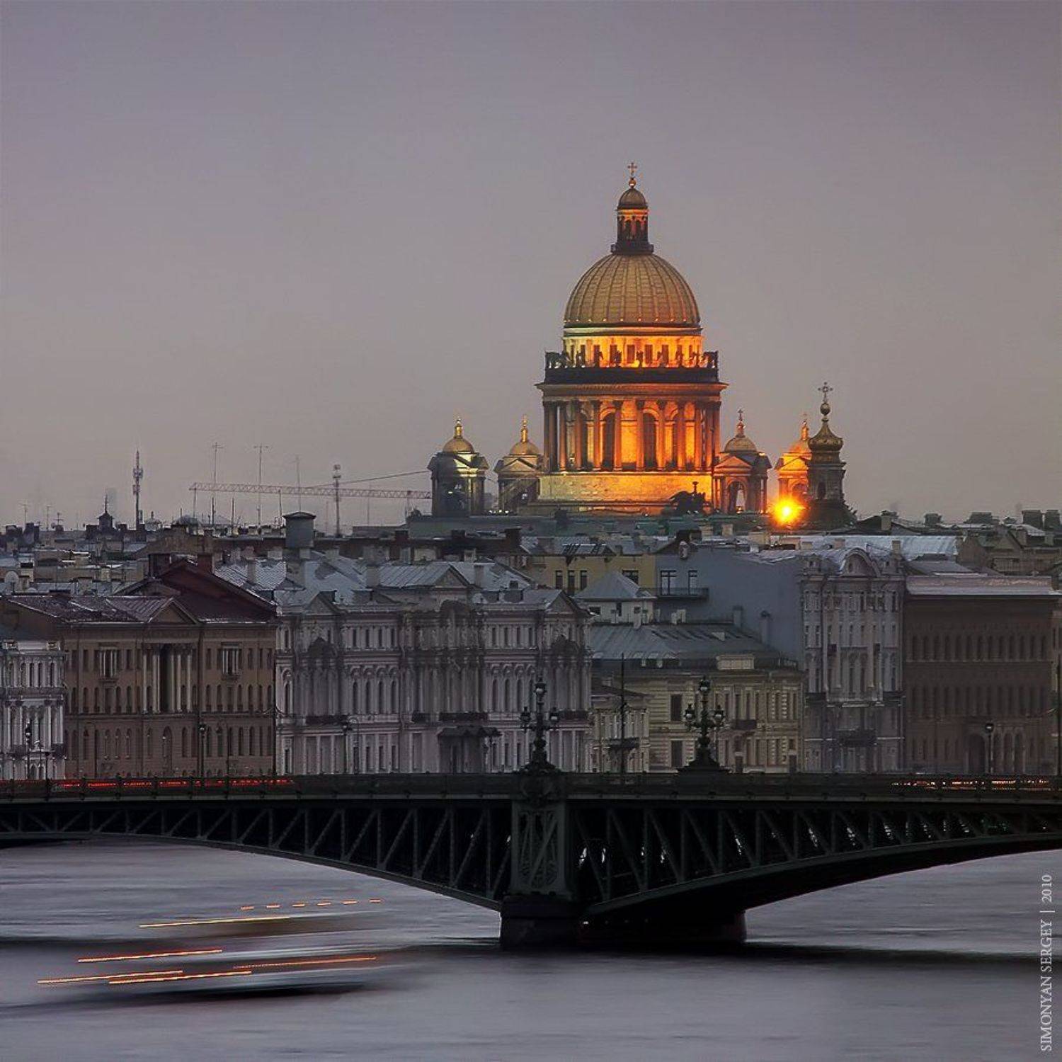 ***. Автор: Симонян Сергей Белые ночи, Исаакиевский, Исакий, Питер, Россия, Санкт-петербург, Собор, Симонян Сергей