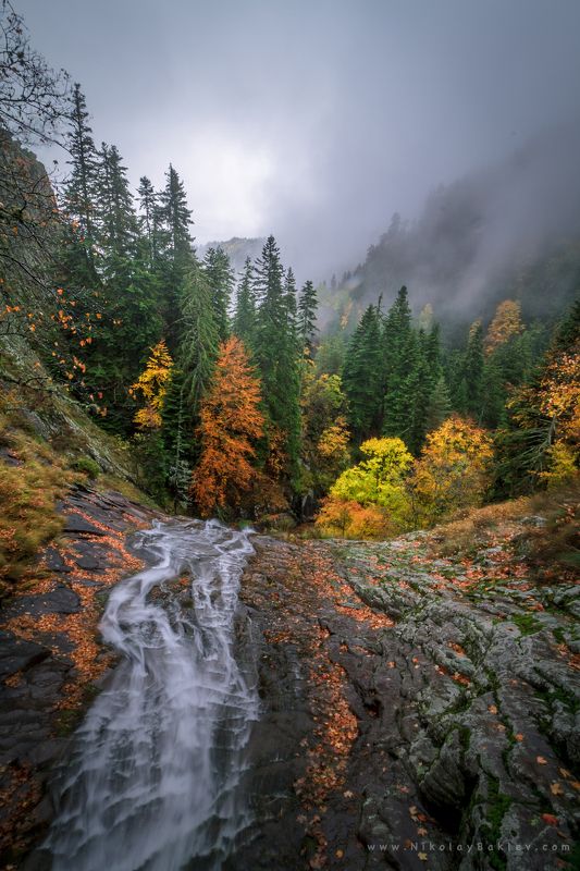 Autumn, Rhodope, Waterfall, Canyon, Bulgaria, Landscapes, Balkan,  Autumn in Rhodope / Waterfalls Canyon (Smolyan, Bulgaria)photo preview