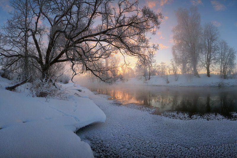 Зимняя речкаphoto preview