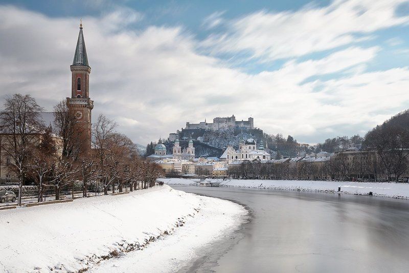 зальцбург, австрия, европа, зима Зальцбургphoto preview