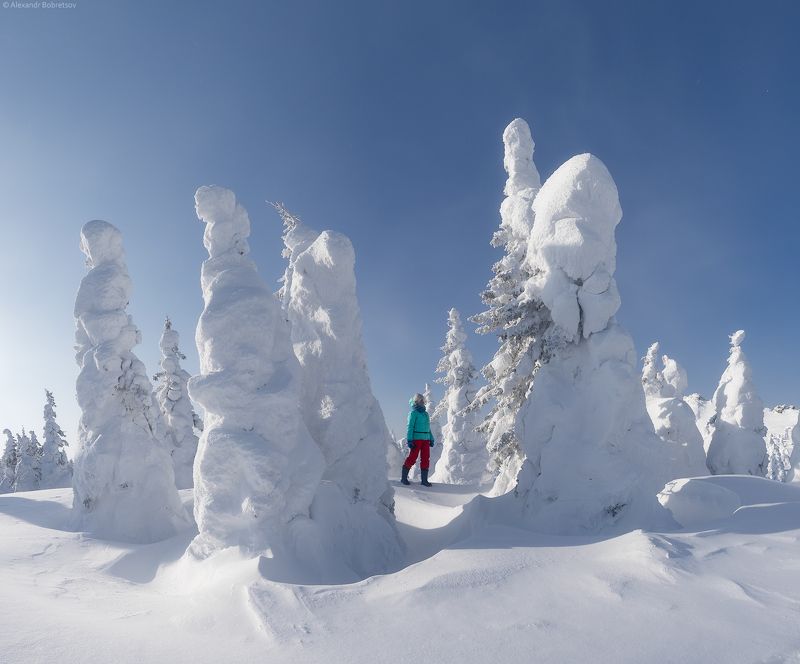 таганай, урал, зима Наедине с Таганаемphoto preview