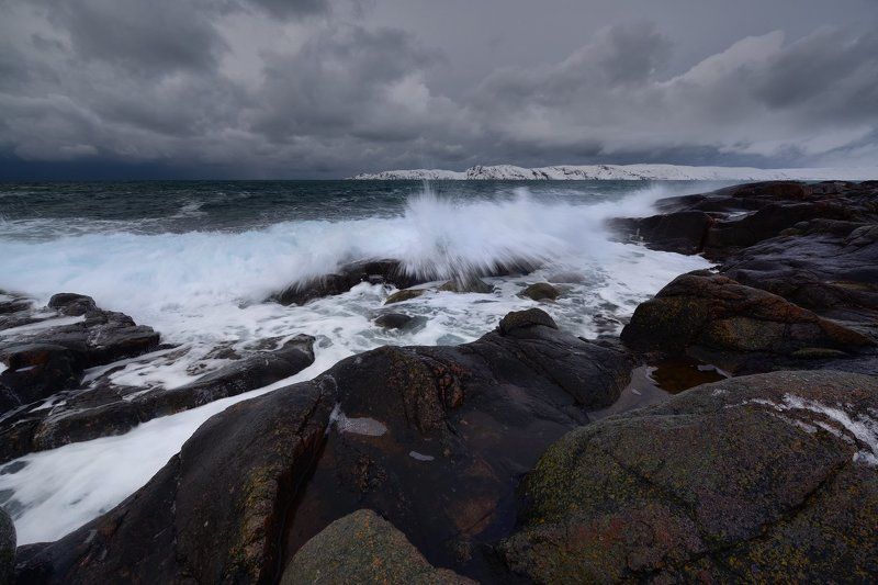 Легкий бриз на южном берегу Северного Ледовитого фото превью