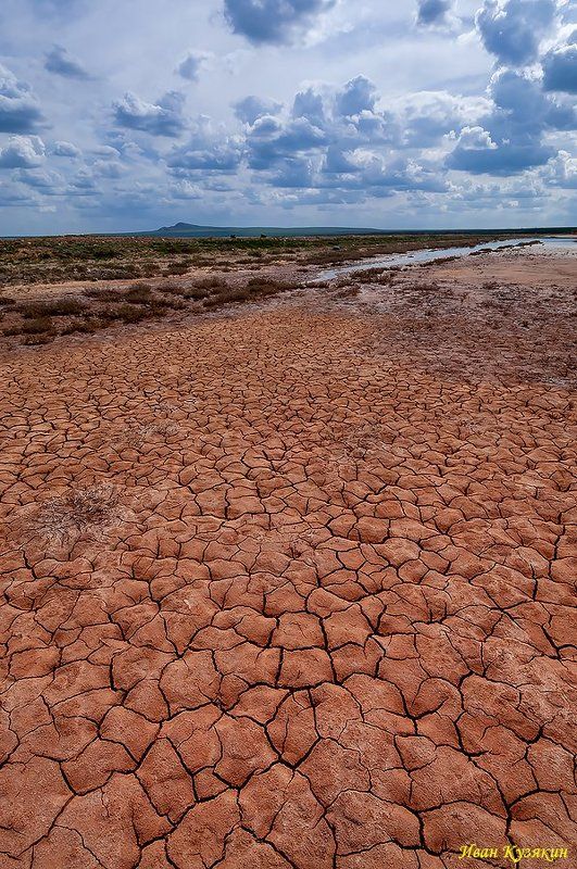 глина, трещины, растресковшаяся земля, глина, степь, соль, соленое озеро, астраханская область, астрахань, баскунчак, богдинско-баскунчакский заповедник, богдо, россия, самые красивые места россии Соль земли Астраханскойphoto preview