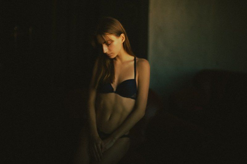 girl, beauty, eyes, light,  girls,  beautiful, studio, glamour, fashion,  body, cute, female, pretty, model, face, nude, black, hair,  sexy, young, underwear, indoor,  lingerie, panties, swimsuit, indoors,  alex kolodyazhni, alexkphoto Model: Yasya Goncharukphoto preview