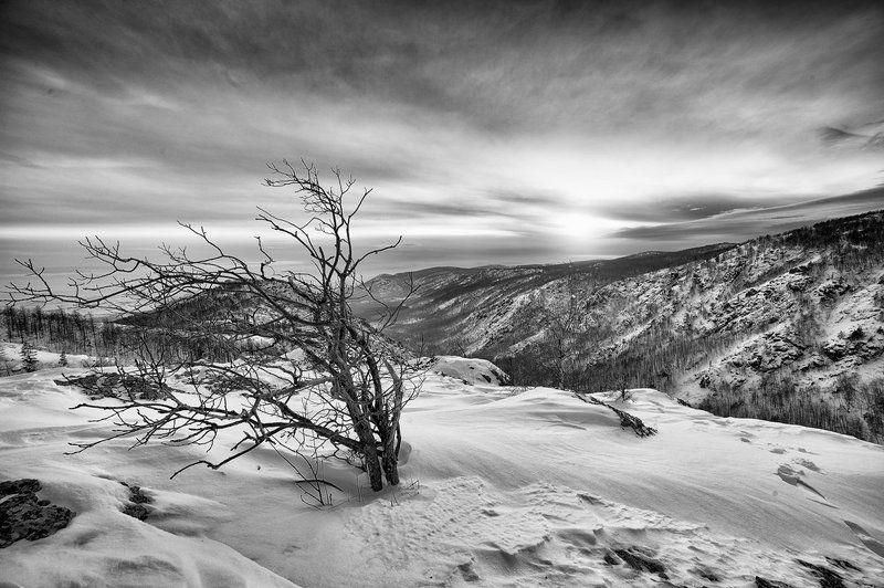 башкирия, горы, абзаково, банное, зима *** фото превью