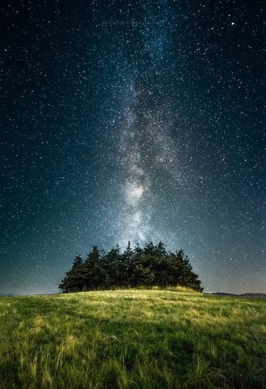 astrophotography, astronomy, galaxy, milky way, nightscape, night, sky, stars, long exposure, nature, bulgaria, space, panorama Revelationphoto preview