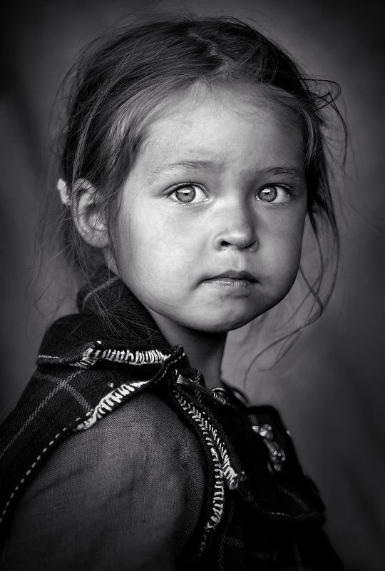 Портрет, лица, жанровый портрет, Roman Mordashev photography, Черно белая фотография Celtic girlphoto preview