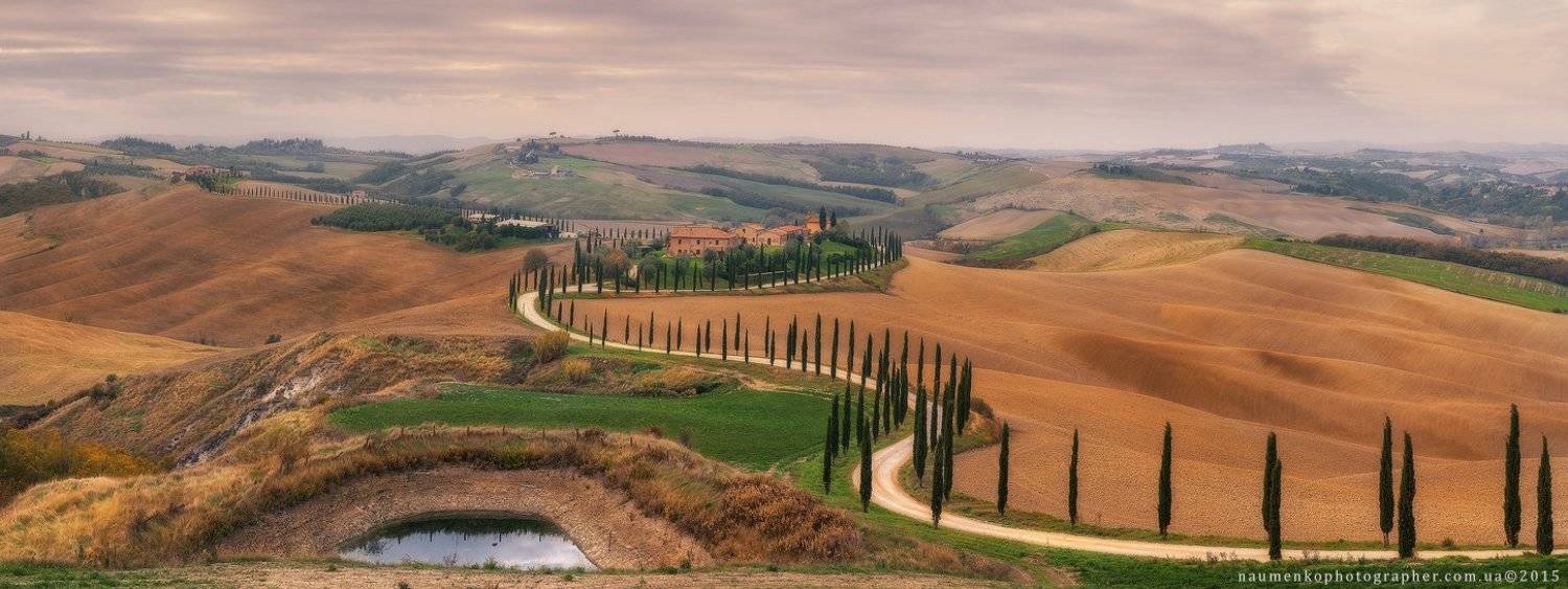 тоскана, италия, агротуризм, baccoleno, пейзаж, итальянский, поле, зеленый, природа, ферма, сельская, местность, сельское, тосканский, холм, осень, дерево, хозяйство, дом, европа, луг, кипарис, страна, рассвет, закат, кьянти, утро, небо, вид, поля, панора, Александр Науменко