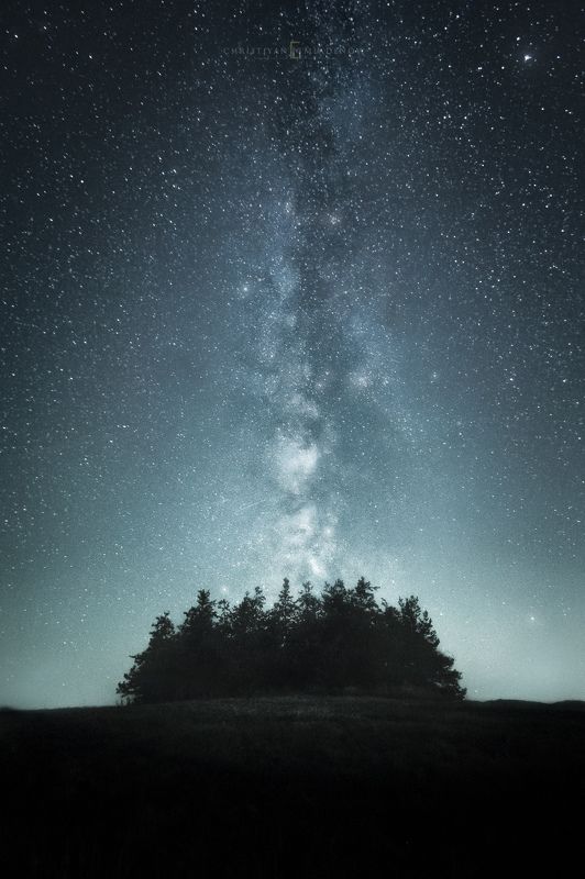 astrophotography, astronomy, galaxy, milky way, nightscape, night, sky, stars, long exposure, nature, bulgaria, space, panorama Alienphoto preview