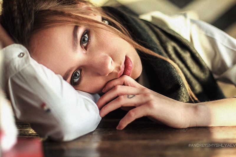 девушка, портрет, смышляев, дневной свет, girl, dayligh, smyshlyaev, зима, россия, челябинск Полинаphoto preview