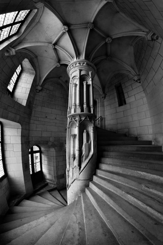 staicase, stairs, architecture, spiral, france, melk, interior, rails, gold Dramaticaphoto preview